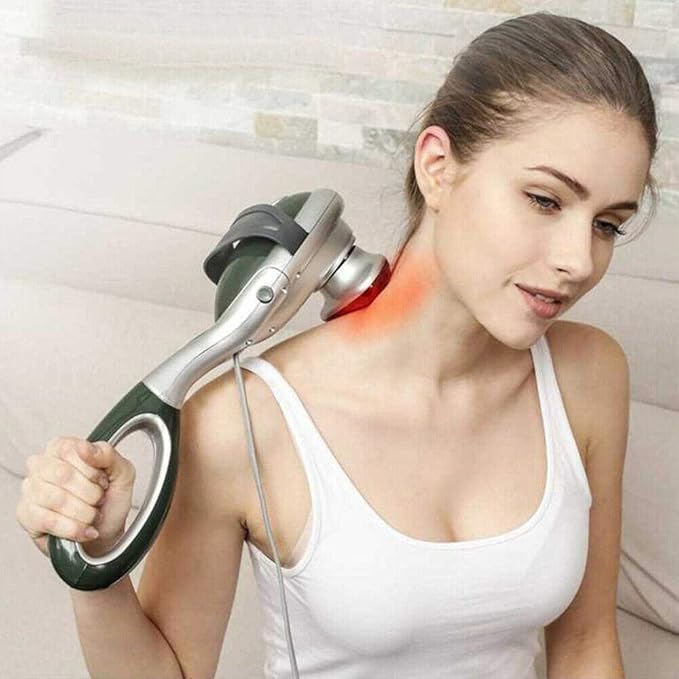 Handheld Electric Body Massager Infrared Heat Pain Relieve Massager