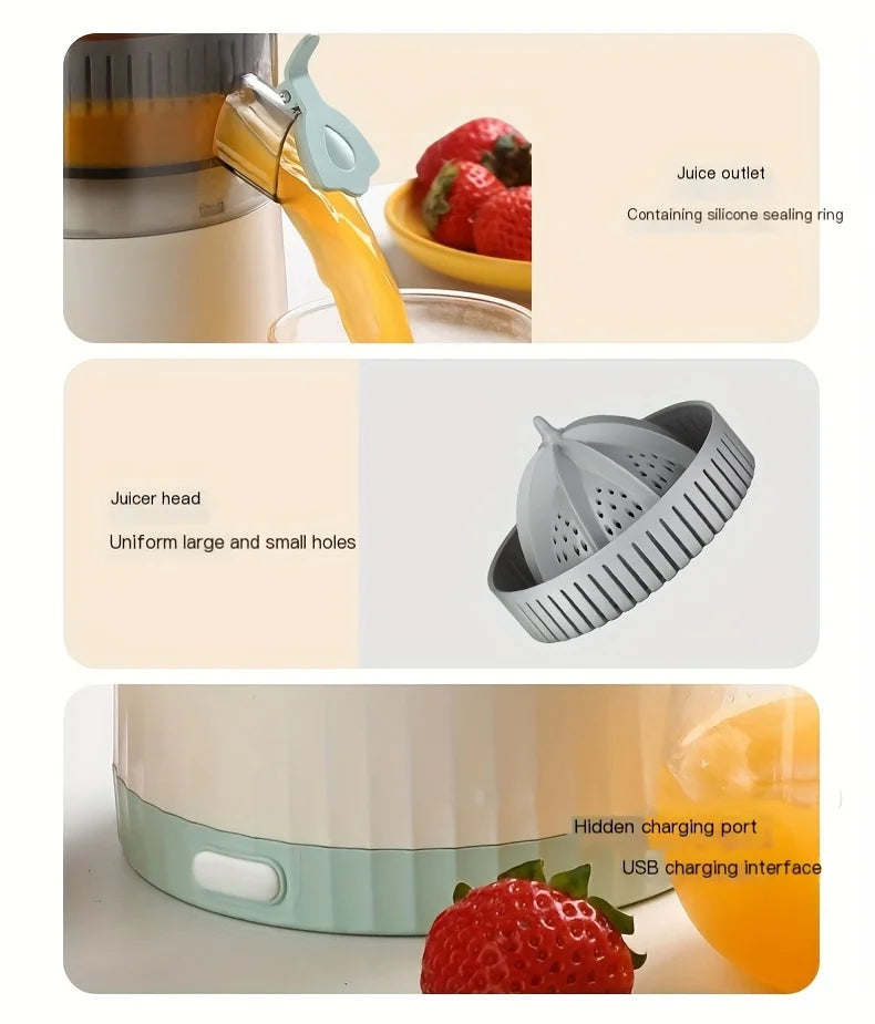 Electric Citrus Juicer : Ideal for juicing halved citrus fruits