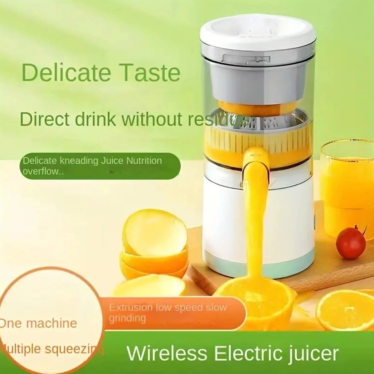 Electric Citrus Juicer : Ideal for juicing halved citrus fruits